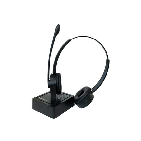 UPC: 0800807320543 | ZuM Maestro Bluetooth Wireless Headset with Base Station – Dual Ear version for full Stereo effect. Noise Canceling Mic.