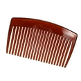 thumbnail image 5 of Unique Bargains 4 Pcs Classic Side Clip Hair Comb Teeth Hair Combs 3" Plastic Brown, 5 of 6