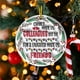 thumbnail image 5 of Christmas Acrylic Pendant Concave Textured Round Pendant Decoration, 5 of 5