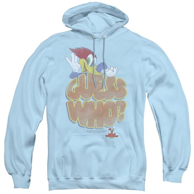 guess blue hoodie