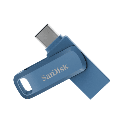 UPC: 0619659187125 | SanDisk 512GB Ultra Drive Dual Go USB Type-C Flash Drive  Blue – SDDDC3-512G-G46NB