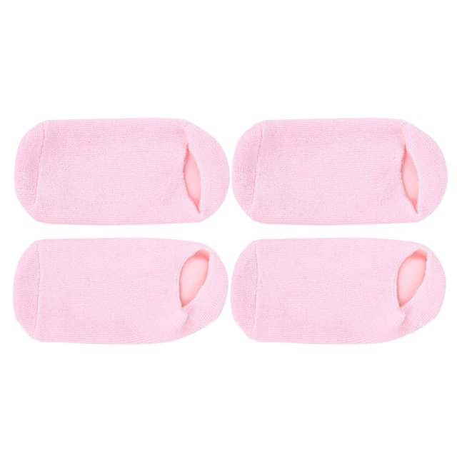 Calcetines De Gel, Calcetines Antigrietas Reutilizables, Prácticos Hidratantes, 4 Piezas Para Mujer, Dama, Hidrata La Piel, Nutre La Piel