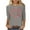 01 Gray, variant on 3/4 Sleeve Love Heart Tunic Tops Crewneck Loose Casual Cute Spring Valentines Outfits 2026