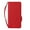Red, variant on Case for Blu View 5 /View 5 Pro Magnetic Phone Case RFID Shielded Credit Card Holder with Wristband Magnetic Buckle Leather Phone Case