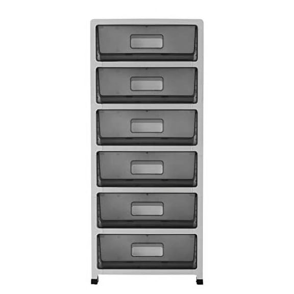 Craft Organizers and Storage, 6 Drawer Cart Storage Tower,Rolling Storage Cart for Classroom Supplies,Storage Organizer for Art Supplies,Top Organizer,Rolling Cabinet for Home,Office,Organizer Cart