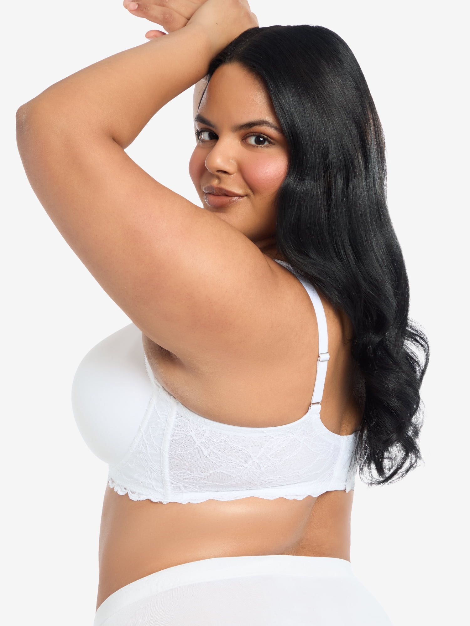Leading Lady, The Chloe, Lace Band Tshirt Bra, Lightly Padded, Underwire Support, Full Coverage, Smoothing, Lift and Contour (Women's & Women's Plus)
