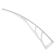 thumbnail image 4 of KONTONTY Auvent Blanc Extérieur Support pour Fenêtre Porte Supports Rétractable Motorisé, 4 of 8