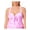 Pink Print, variant on Trendy Plus Size Tie-Dye Molded-Cup Tankini Top Sunkissed Sunrise Lavender 3X
