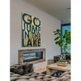 thumbnail image 6 of Go Jump Blue Painting Print on Natural Pine Wood, 6 of 7