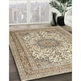 thumbnail image 2 of Ahgly Company Indoor Square Traditional Wood Brown Area Rugs, 7' Square, 2 of 6