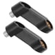 thumbnail image 5 of Adaptador de extensión de espejo, 2 piezas, 0,4 pulgadas, M10, extensor de espejo para manillar de motocicleta, elevador de espejo para manillar, rendimiento potente, 5 of 9