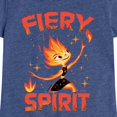 thumbnail image 3 of Elemental - Fiery Spirit - Toddler & Youth Girls Short Sleeve Graphic T-Shirt, 3 of 5