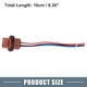 thumbnail image 4 of 7443 T20 Conector de mazo de cables para bombillas LED, luces de señal de giro, luces de freno (juego de 4), 4 of 7
