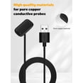 thumbnail image 5 of [2 Pack]Magnetic Charger Cable for Charge 6 Health & Fitness Tracker,Compatible for Charge6 Smartwatch Charging Replacement Accessory 1M/3.3ft - Black, 5 of 7