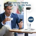 thumbnail image 5 of Samsung 45W Super Fast Charger,USB C Android Phone Charger Fast Charging Block &6.6FT USBC to USBC Cable 2Pack for Samsung Galaxy S25 Ultra/S25+/S24 Ultra/S24+/S23 S22 S21, Android Phone Charger Cord, 5 of 7