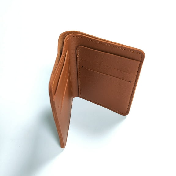 ZenPhyralis men's Ultra thin soft leather double fold Wallets, Comes with 4 card slots