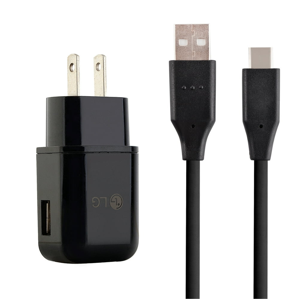 Original LG Rapid Charge USB Wall Charger USBC Fast Charging Cable