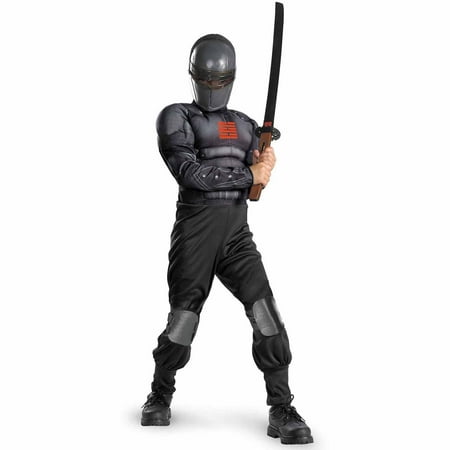 G.I. Joe Retaliation Snake Eyes Light-Up Deluxe Muscle Chest Child Halloween