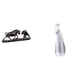 thumbnail image 1 of Escultura De Porcelana De Toro Y Niña Nórdica De Feng Shui Moderno Para Escritorio, Estante, Armario, Regalo De Cumpleaños, Adorno Artístico Chino, 1 of 8