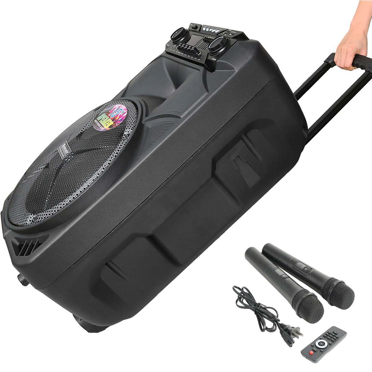 mitsun 15 portable speaker system