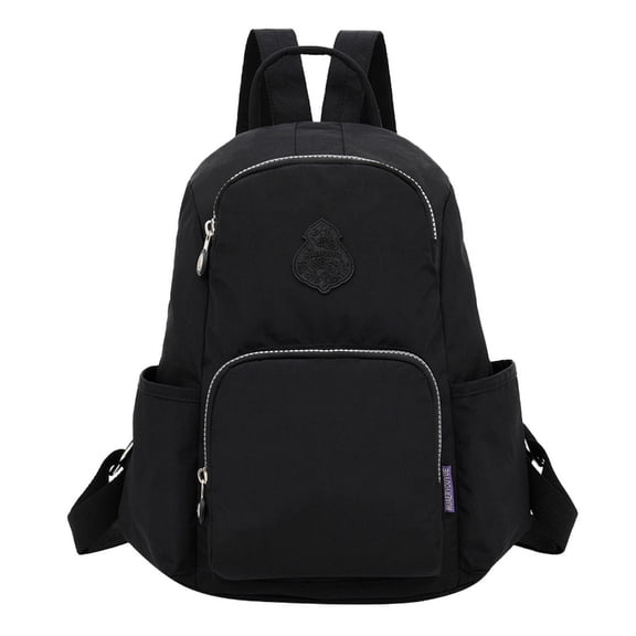 Puntoco Clearance Women Nylon Shoulder Bag Waterproof Elegant Daily Shopping Shoulder Bag Black