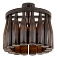 thumbnail image 4 of Meyda Tiffany 202857 Tuscan Vineyard 5 Light 19" Wide Ring Chandelier, 4 of 5