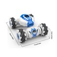 thumbnail image 3 of S-012 RC Stunt Car Remote Control Watch Gesture Sensor Deformable Electric Toy Cars All Terrain Speed 2.4GHz 4WD 360°Rotation Whirligig Off-road Vehicle Gift for Kids Boys, 3 of 7