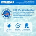 thumbnail image 7 of Swimline HYDROTOOLS Ultra Pool Replacement Cartridge Filter, 200 ft2., Blue, 7 of 7