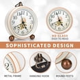 thumbnail image 2 of Reloj analógico Maxspace Classic Vintage con marco de metal envejecido, 2 of 9