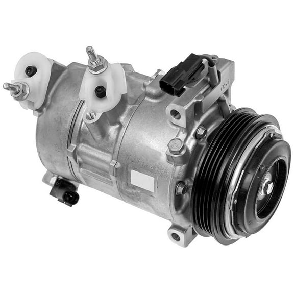 AC Compressor & A/C Clutch For Ford Mustang 2.3L EcoBoost 2015 2016 2017 2018 2019 S550 - BuyAutoParts