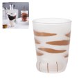 thumbnail image 1 of 1 taza de cristal con forma de pata de gato y pata de tigre, ideal para oficina, desayuno, leche, regalo., 1 of 9
