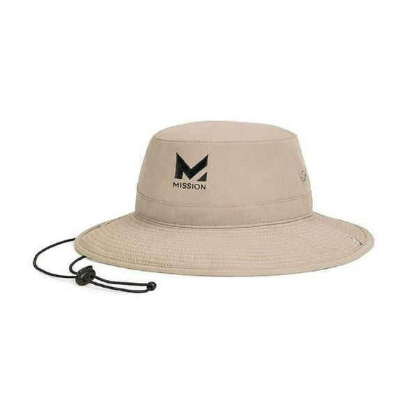 Mission 9031557 Khaki Bucket Hat, One Size Fits Most