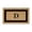 Monogram D, variant on Legendary Doormats 20" x 36" Monogrammed Coir Doormat for Entryway Indoors or Outdoors with Non Slip Rubber Bottom - Monogram E