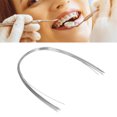 thumbnail image 1 of Alambre De Arco De Ortodoncia Dental, Juego De Alambre De Arco De Ortodoncia De Alta Resistencia De Acero Inoxidable 50 Piezas 0,16 Pulgadas Flexible Para Dentista Para Clínicas, 1 of 7