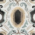 thumbnail image 2 of Vess, June Erica 15x15 White Modern Wood Framed Museum Art Print Titled - Offset Textile IV, 2 of 4