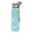 Cyan-blue Flashing Pattern, variant on 1000ML Transparent Sports Water Bottle with Handle & Straw Portable Water Bottle for Outdoor Camping Gym Red Flashing Pattern