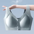 thumbnail image 4 of Pretxorve Nursing Bras for Women Solid Plus Seamless Feeding Wireless Uplift Bra Sizes S-XL, 4 of 4