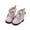 Pink, variant on Pretend Doll Shoes - High Simulation Stylish Mini Dress Up Doll Shoes Accessories