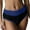 Blue, variant on Underwear for Women Cotton High Waisted Briefs Full Coverage Panties for Ladies ,Size S-2XL