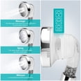 thumbnail image 2 of Shower Head, Anti Limescale Shower Head Water Saving Filtering with 3 Packs Mineral Balls Replaceable, 2 of 5