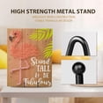 thumbnail image 3 of Decorative Plate Stand Holder Picture Frame Stand Easel Display Stand Silver, 3 of 8