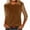 Khaki, variant on Olyvenn 3/4 Long Sleeve Mesh Velvet Shirts for Women Dressy Loose Crewneck Office Blouses Elegant Business Casual Party Tops Pink XXL