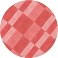thumbnail image 1 of Ahgly Company Machine Washable Indoor Round Transitional Ruby Red Area Rugs, 7' Round, 1 of 7
