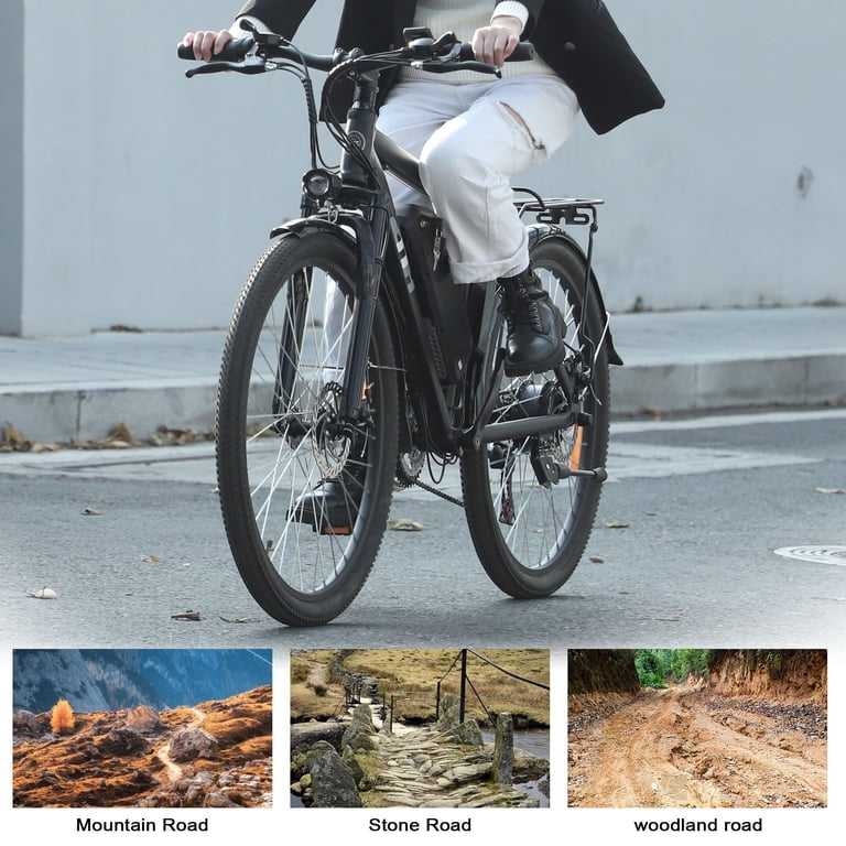 500W Commuter Electric Bike for Adults – 26