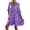 Blue, variant on CIENVNSTG Women's Fashion A-Line Summer Dress - Casual Flowy Dress for Everyday Wear