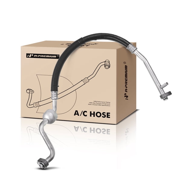 A-Premium A/C Suction Line Hose Compatible with Ford F-250 Super Duty F-350 Super Duty F-450 Super Duty 2011-2016 F-550 Super Duty 2011-2015
