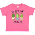 thumbnail image 3 of Inktastic What's Up Succas Funny Cacti Plants Boys or Girls Baby T-Shirt, 3 of 5
