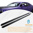 thumbnail image 3 of Right & Left Front Door Outer Door Window Belt Molding for Dodge Challenger, 3 of 8