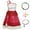 A03742-Red-(P021+P040+P025-Rose), variant on Jurebecia Princess Costume for Girls Ocean Adventure Moana Dress Halloween Cosplay Outfits Birthday Fancy Dresses with Accessories 120 cm 5-6 Years