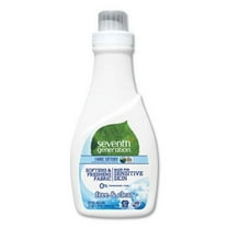 2PK-Seventh Generation Liquid Fabric Softener, Free and Clear, 1 Each